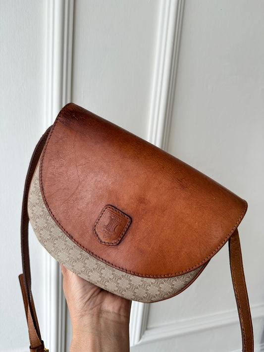 Vintage Celine Macadam Crossbody