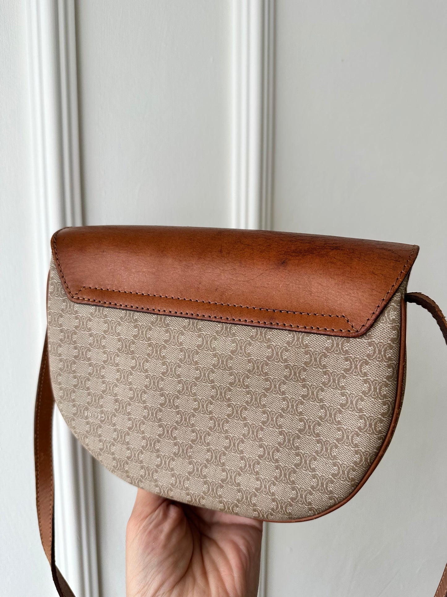 Vintage Celine Macadam Crossbody