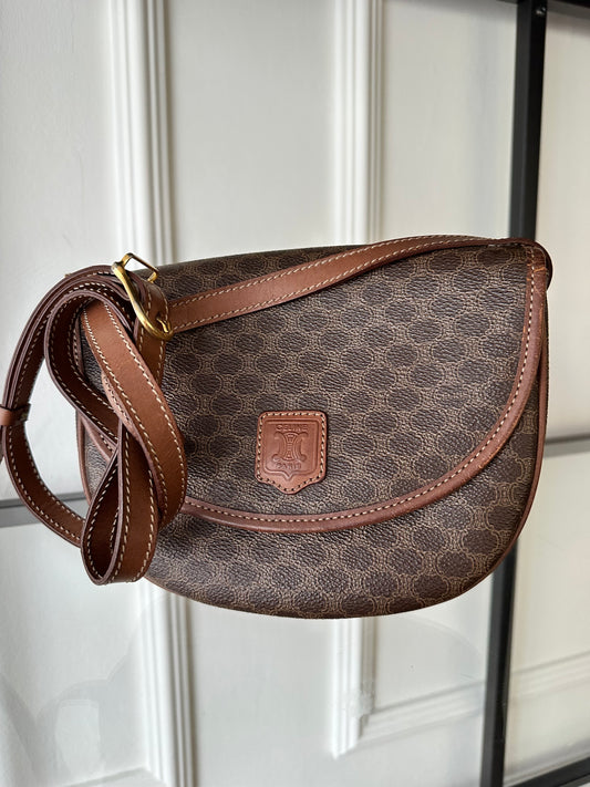 Vintage Celine Macadam Crossbody