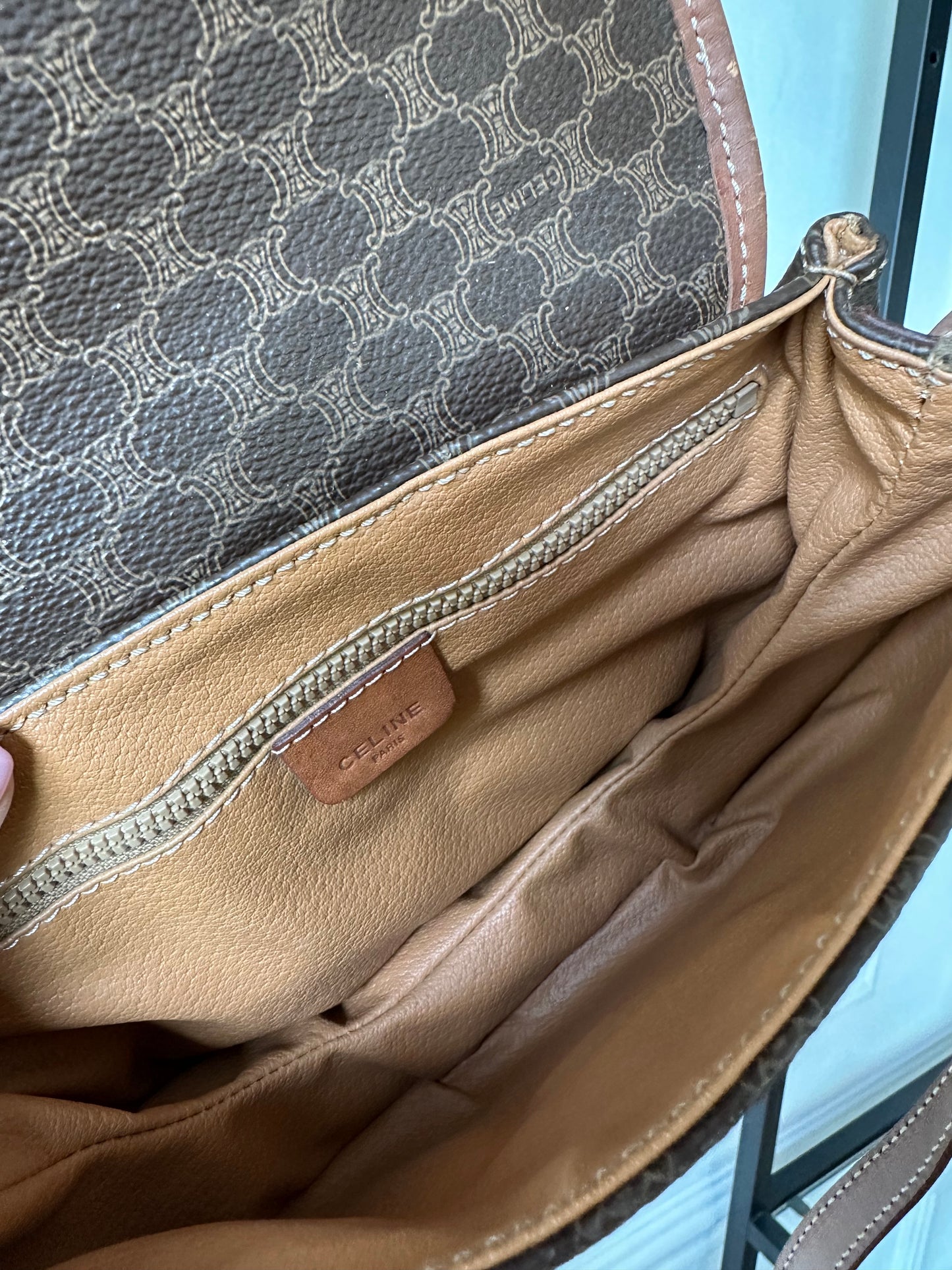 Vintage Celine Macadam Crossbody