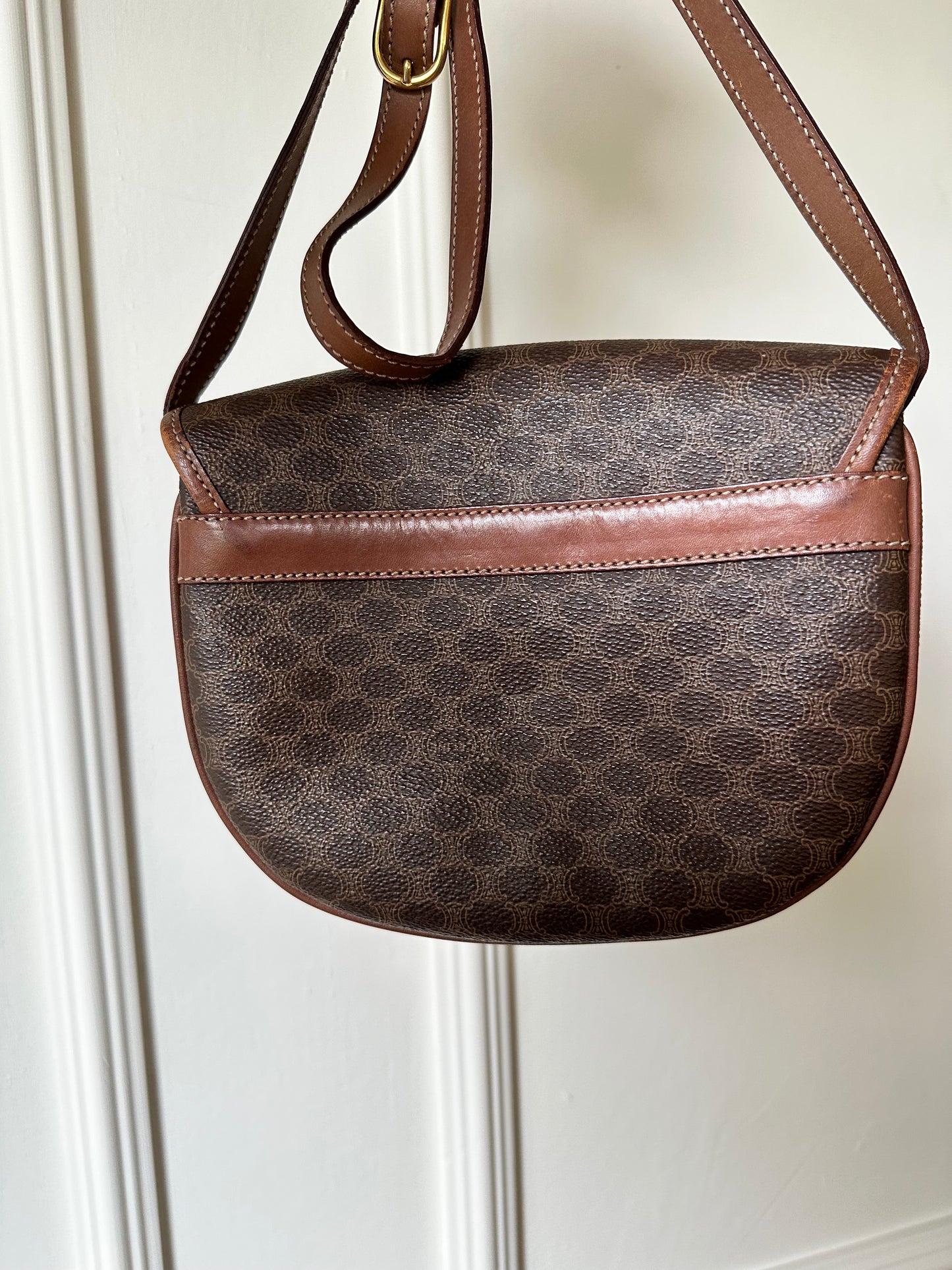 Vintage Celine Macadam Crossbody
