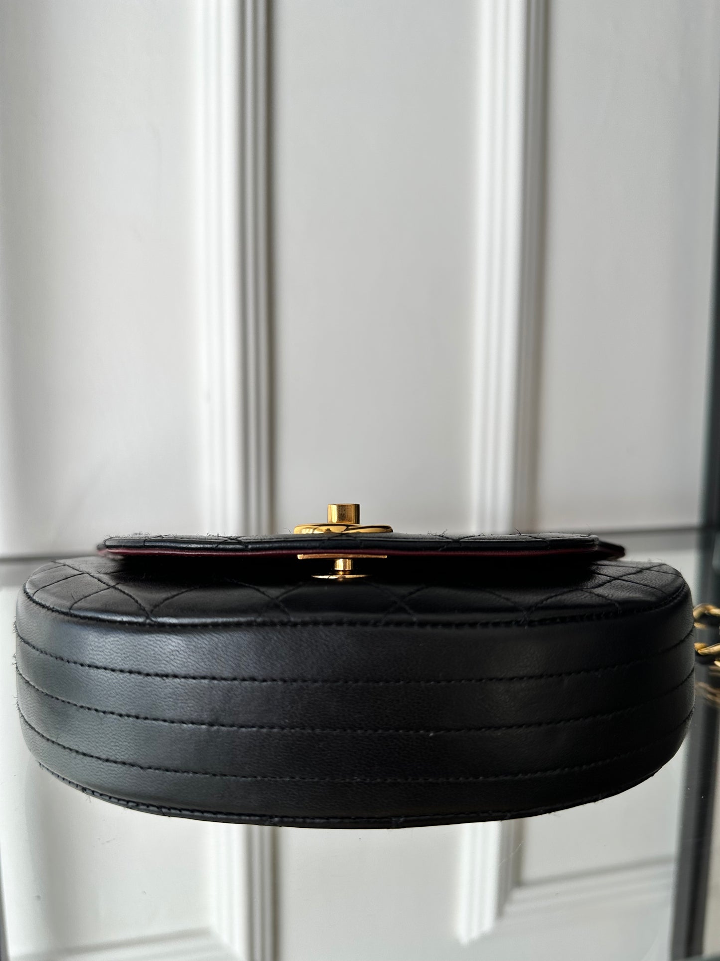 Chanel Vintage Mini Half Moon Flap