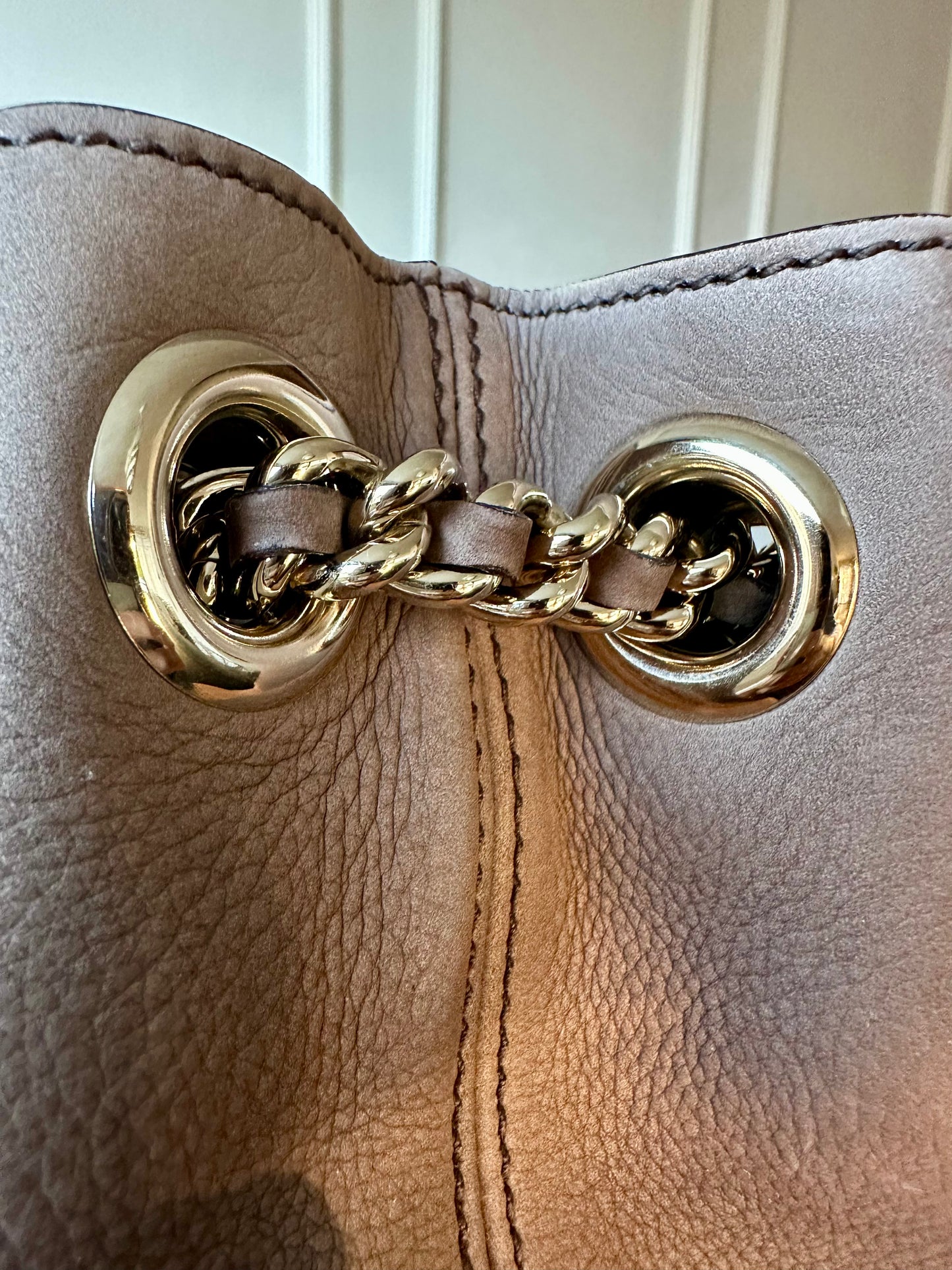 GUCCI 'Soho Double Chain' skuldertaske large