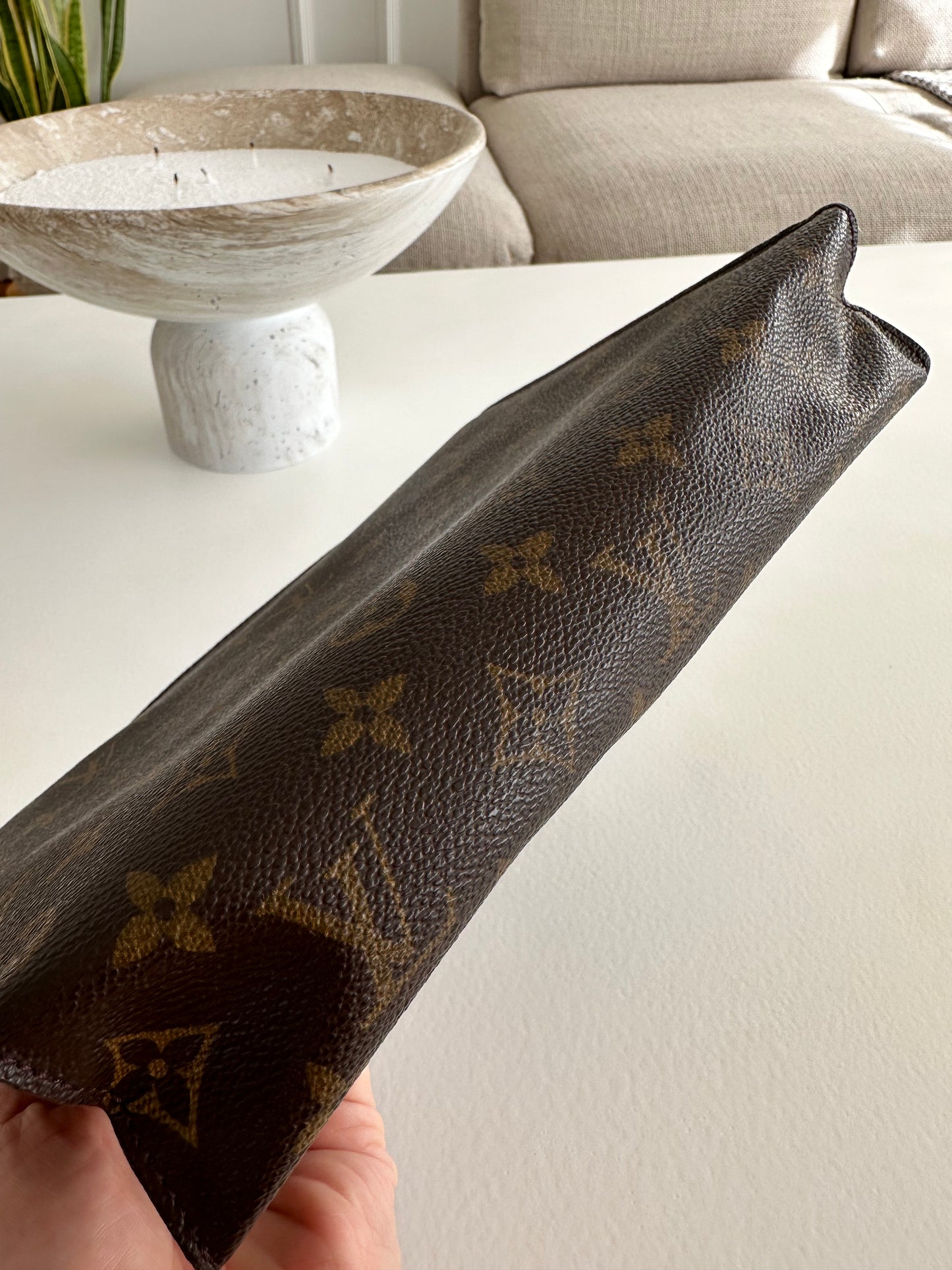 Louis Vuitton Vintage Monogram Toiletry Pouch 26