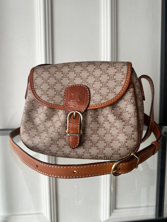 Celine Vintage Macadam Crossbody taske
