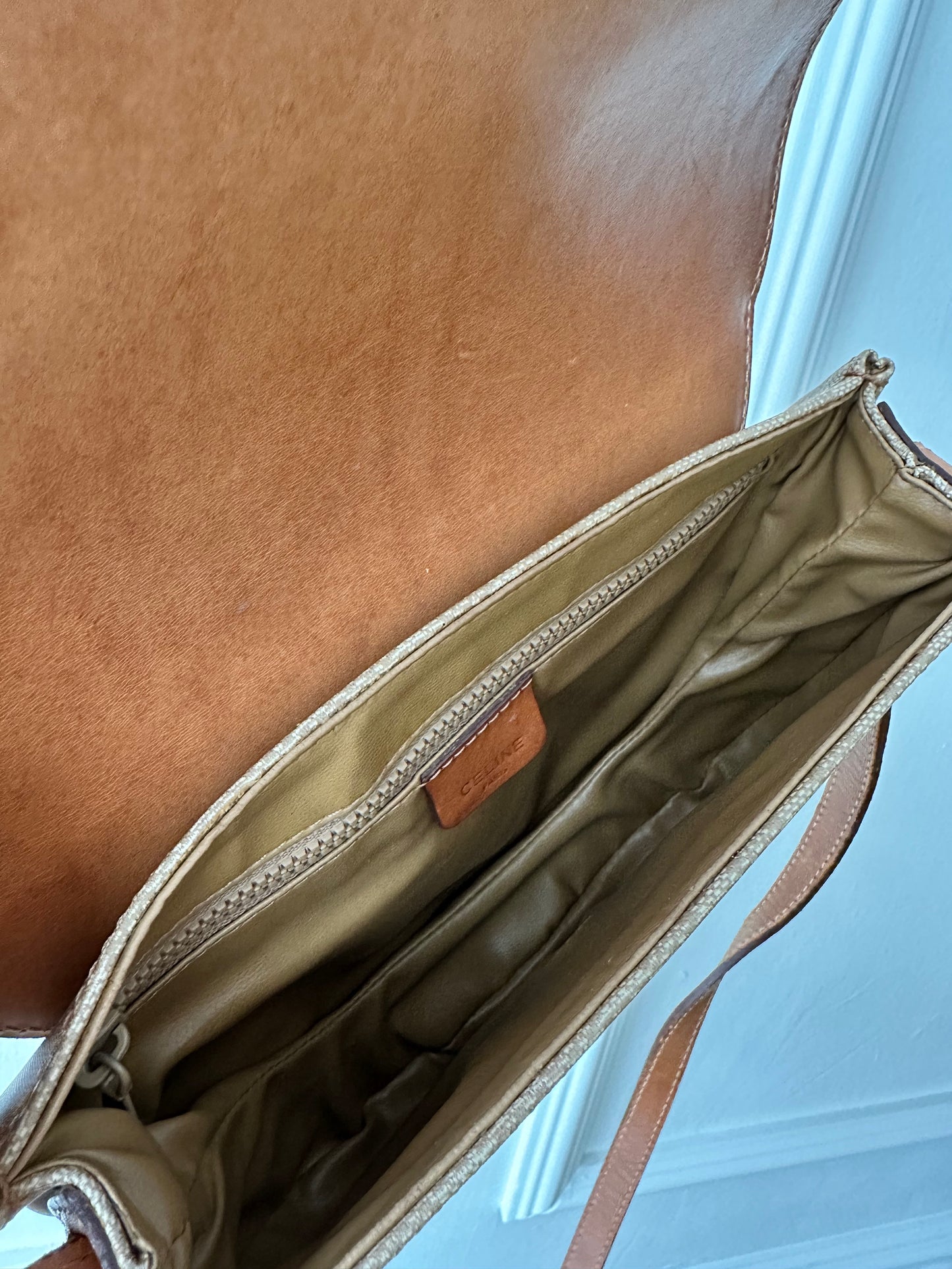 Vintage Celine Macadam Crossbody