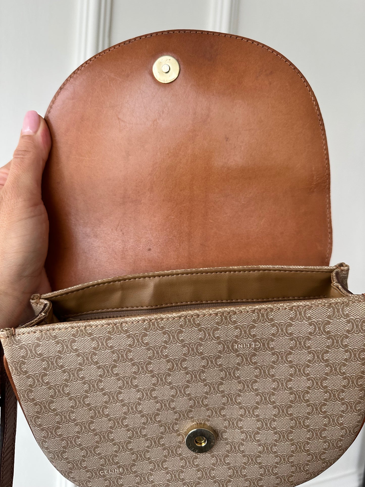 Vintage Celine Macadam Crossbody